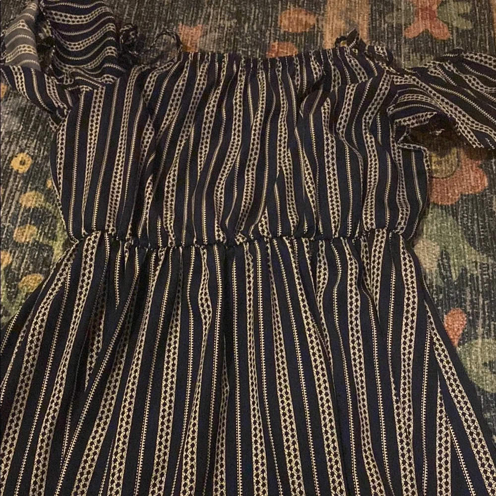 Striped Kids Dress - Picture 5 of 5